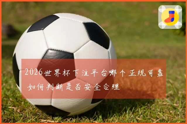 2026世界杯下注平台哪个正规可靠 如何判断是否安全合理