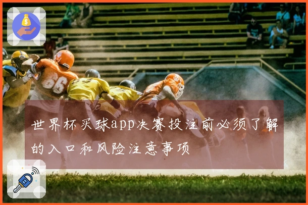世界杯买球app决赛投注前必须了解的入口和风险注意事项